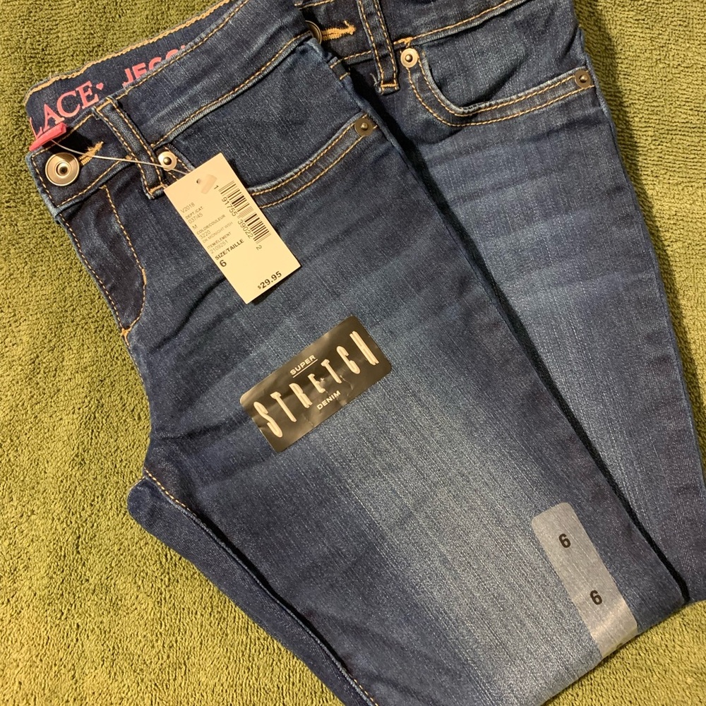Children’s Place Girls Denim Jeggings-2 pairs